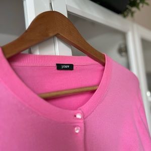 J.Crew Spring pink cardigan